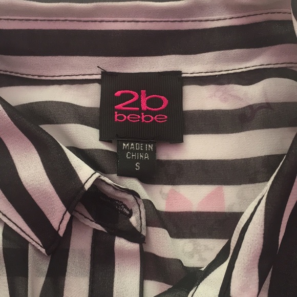 Bebe top - Picture 3 of 4